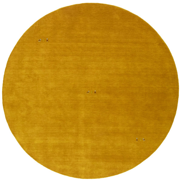 Foundry Select Marigold Tribal 8X8 Gabbeh Modern Round Rug Wayfair